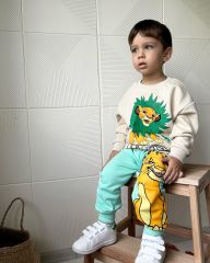 Yeni Sezon Lion King Baskılı Alt-Üst Takım