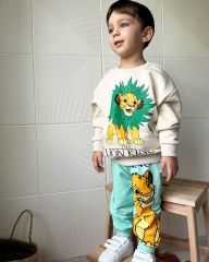 Yeni Sezon Lion King Baskılı Alt-Üst Takım