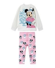 Yeni Sezon Kız Çocuk Minnie Mouse Baskılı Takım
