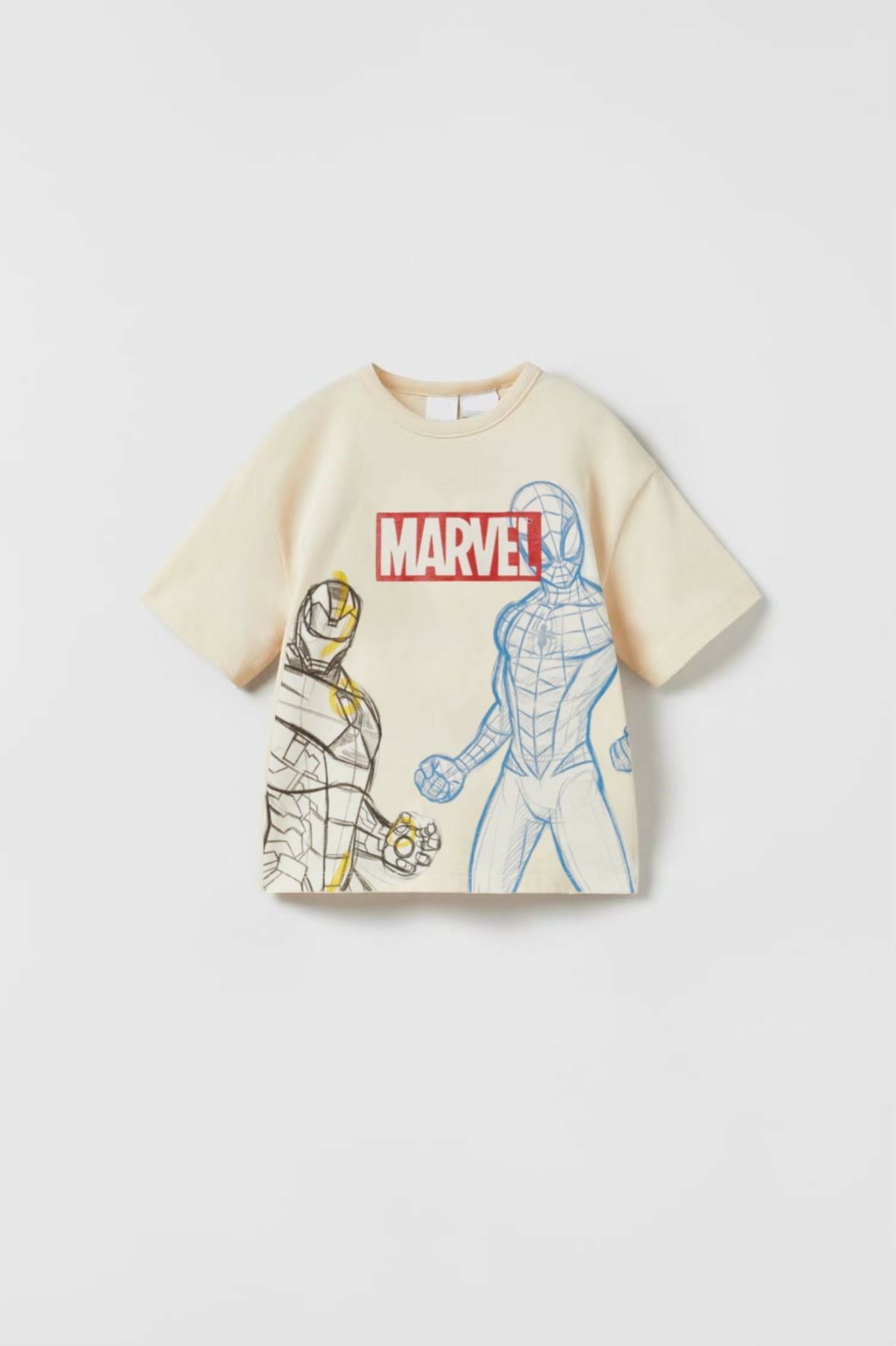 Yeni Sezon Erkek Çocuk Marvel Baskılı T-Shirt
