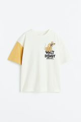Yeni Sezon Unisex Çocuk Walt Disney Baskılı T-Shirt