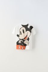 Yeni Sezon Erkek Çocuk Mickey Mouse Baskılı Pamuklu Bisiklet Yaka Baskılı Alt-Üst İkili Takım