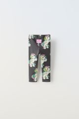 Yeni Sezon Kız Çocuk Little Pony Baskılı Alt-Üst Taytlı Takım