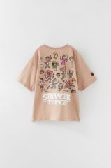Yeni Sezon Erkek Stranger Things Baskılı Takım