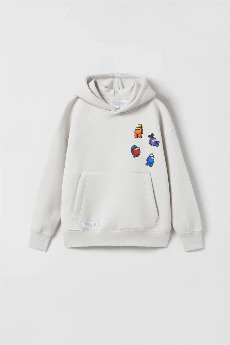 Yeni Sezon Erkek Çocuk Among Us Baskılı Sweatshirt