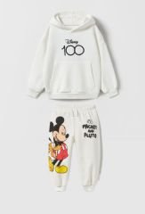 Yeni Sezon Erkek Çocuk Mickey And Pluto Baskılı Takım