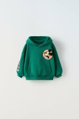 Yeni Sezon Erkek Çocuk Mickey Mouse and Friends Baskılı Şardonlu Alt-Üst Takım